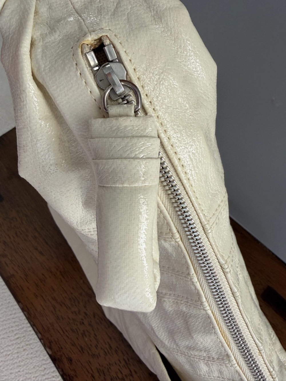 Lemaire Small Croissant Bag in Almond Milk - Picture 5 of 12